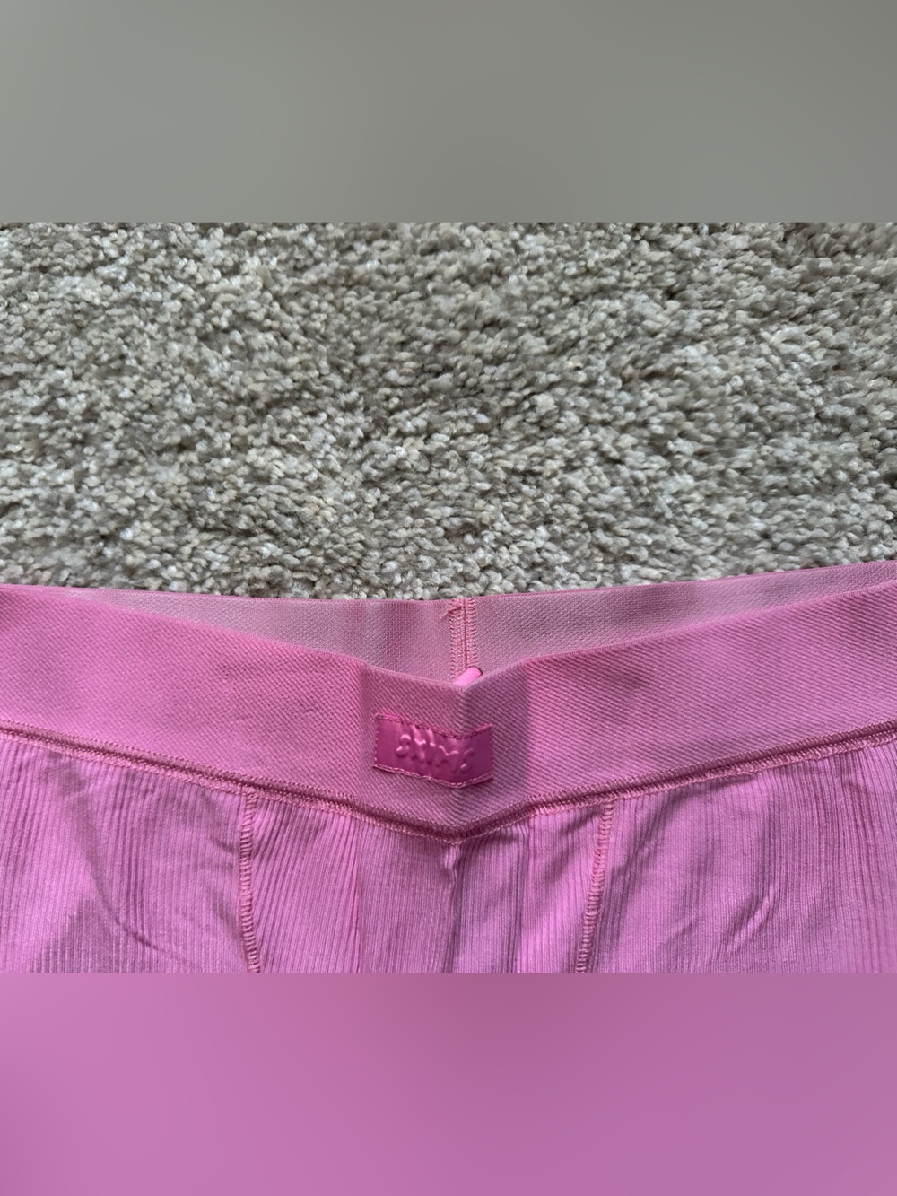Women’s SKIMS Soft Lounge Boxer in Cotton Candy Pink - Picture 4 of 4